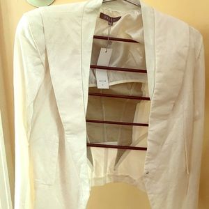 Gracia white blazer